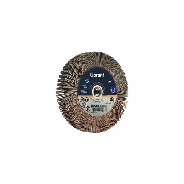 Garant Flap Wheel, Dia: 125 mm, Grit: 80 566350 80 - main